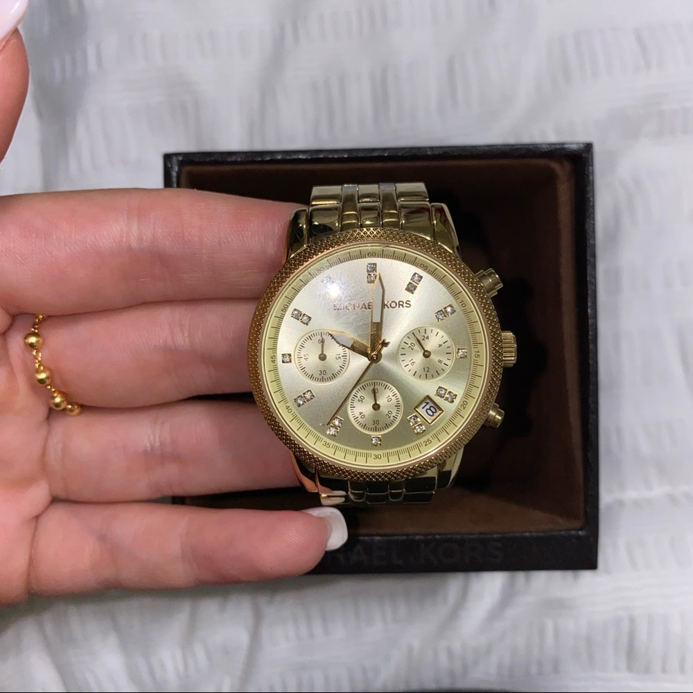 MICHAEL KORS GOLD WATCH